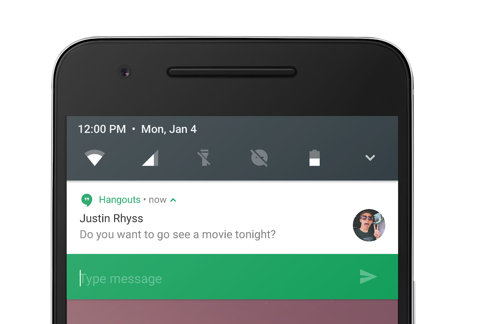 Direct Reply for Notifications in Nougat