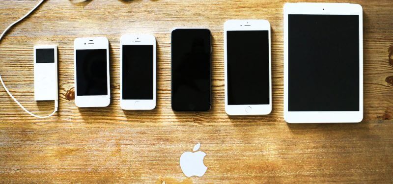 Line of Apple devices