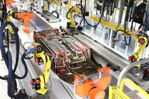 Car factory assembly line