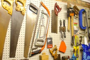 Tools on the wall