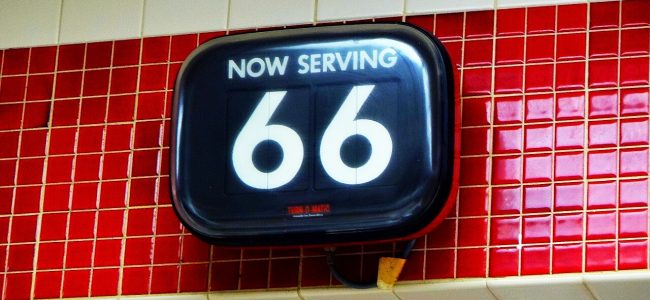 Now serving